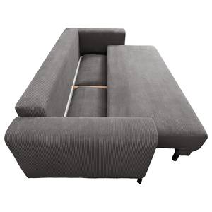 Schlafsofa Full Sutton Cord - Cordstoff Lola: Grau