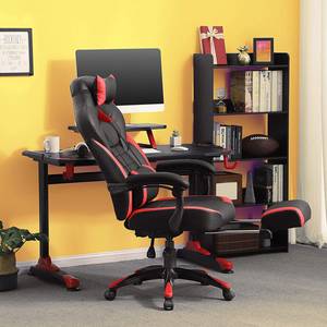 Chaise gamer Sepx Imitation cuir - Noir / Rouge