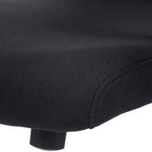 Chaise de bureau Luxey Tissu - Noir