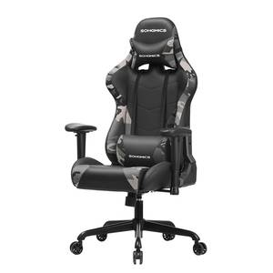 Gaming Chair Audeux Kunstleder / Stahl - Camouflage - Schwarz