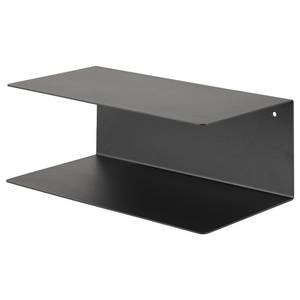 Étagère murale Targon (lot de 2) Métal - Noir