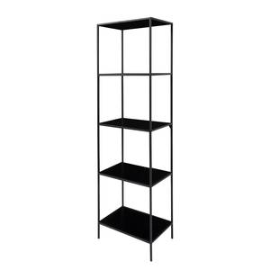 Open kast Arette II metaal - zwart - Zwart - Breedte: 51 cm