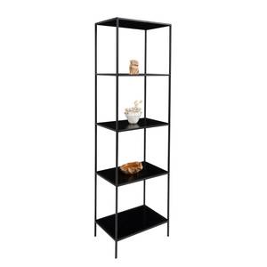 Open kast Arette II metaal - zwart - Zwart - Breedte: 51 cm