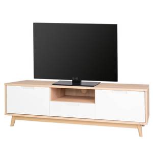 TV-Lowboard Banjul Weiß / Beige