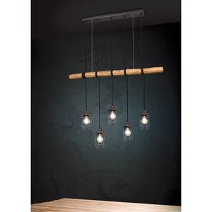 Hanglamp Forester aluminium - 5 lichtbronnen