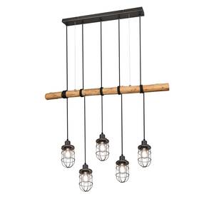 Hanglamp Forester aluminium - 5 lichtbronnen