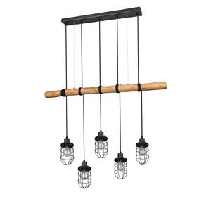 Hanglamp Forester aluminium - 5 lichtbronnen