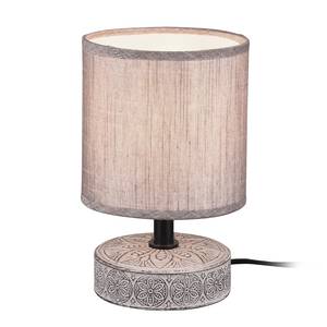 Lampe Marie Tissu / Céramique - 1 ampoule - Taupe