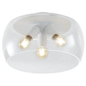 Plafondlamp Valente I transparant glas/aluminium - 3 lichtbronnen