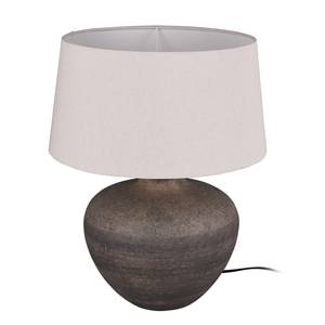 Lampe Lou II Tissu / Céramique - 1 ampoule