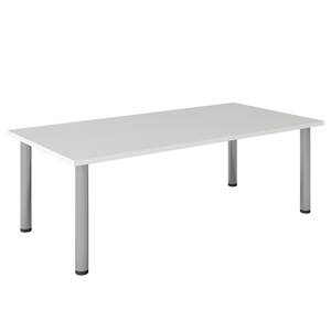 Schreibtisch Vebron I Weiß - Breite: 160 cm