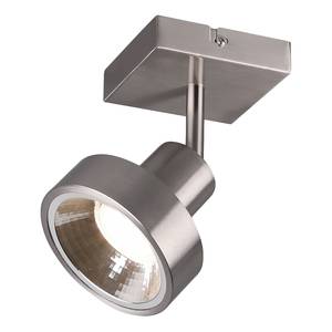 Plafondlamp Leon aluminium - Zilver - Aantal lichtbronnen: 1