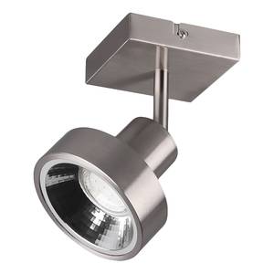 Plafondlamp Leon aluminium - Zilver - Aantal lichtbronnen: 1
