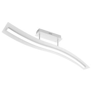 LED-plafondlamp Salerno polycarbonaat/aluminium - 1 lichtbron - Wit