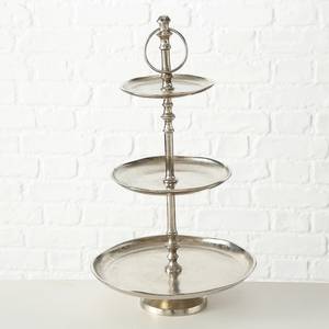 Etagere Flaire II Aluminium - Silber