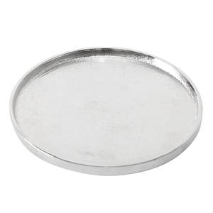 Dekoteller Valomi (2-teilig) Aluminium - Silber
