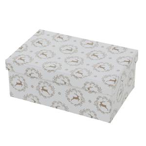 Boîtes à cadeaux Leopold (10 éléments) Papier - Beige