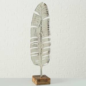 Objet décoratif Daina Manguier / Aluminium - Argenté - 15 x 84 cm