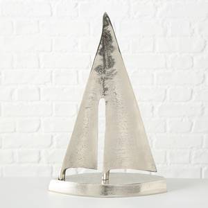 Decoratie Segler aluminium - Zilver - 10 x 29 cm