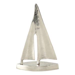 Decoratie Segler aluminium - Zilver - 7 x 21 cm