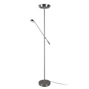 Staande LED-lamp Haora aluminium - 2 lichtbronnen - Zilver