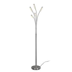 Lampadaire Reed Aluminium - 5 ampoules - Argenté