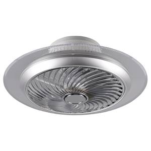 LED-Deckenventilator Narvik Aluminium - 1-flammig