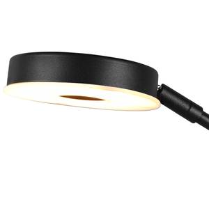 LED-Stehleuchte Barrie Aluminium - 2-flammig - Schwarz