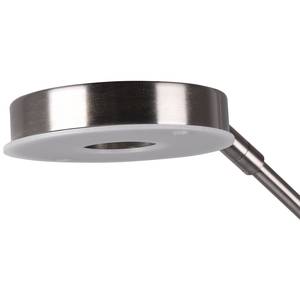 LED-Stehleuchte Barrie Aluminium - 2-flammig - Silber