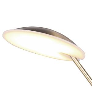 Staande LED-lamp Edmonton aluminium - 2 lichtbronnen - Messing