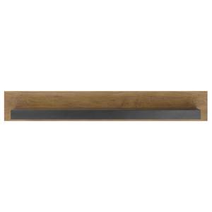 Wandplank Talence kastanjehouten look/grijs - Breedte: 150 cm