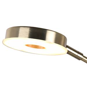 Staande LED-lamp Barrie aluminium - 2 lichtbronnen - Messing