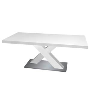 Table Macey (Extensible) - Blanc mat - Largeur : 180 cm - Blanc