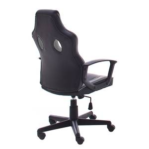 Gaming Chair mcRacer Etaux Kunstleder / Nylon - Schwarz