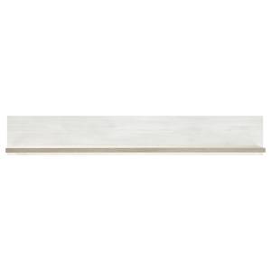 Wandplank Combree witte pijnboomhouten look/antieke eikenhouten look