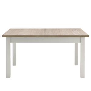 Table extensible Combree Imitation pin blanc / Imitation chêne ancien