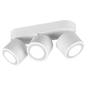LED-Deckenleuchte Taurus Polyethylen / Aluminium - Weiß - Flammenanzahl: 3