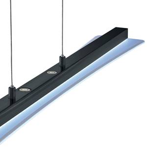 LED-hanglamp Smash transparant glas/aluminium - 1 lichtbron