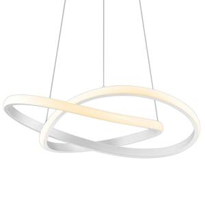 LED-hanglamp Course polyetheen/aluminium - 1 lichtbron - Wit