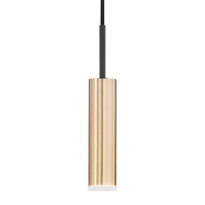 LED-hanglamp Stina ijzer - 1 lichtbron - Messing - Aantal lichtbronnen: 1