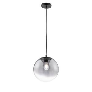 Hanglamp Mirror rookglas/ijzer - 1 lichtbron - Diameter: 25 cm