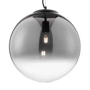 Hanglamp Mirror rookglas/ijzer - 1 lichtbron - Diameter: 40 cm