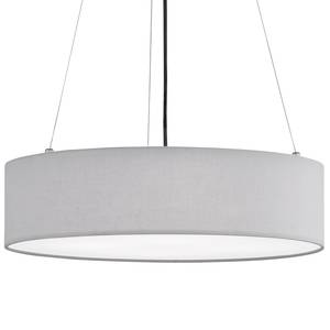 Hanglamp Pina textielmix/ijzer - 4 lichtbronnen - Grijs