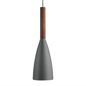 Hanglamp Pure staal/kunststof - 1 lichtbron