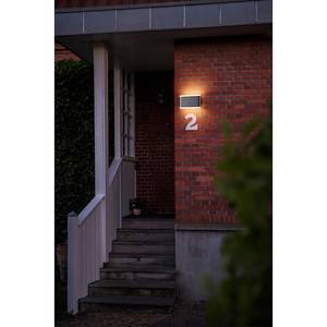 LED-wandlamp Akron II kunststof/aluminium - 2 lichtbronnen