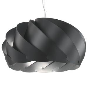 Hanglamp Globe polyacryl - 1 lichtbron - Zwart