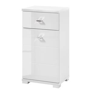 Armoire basse Wyntoon Blanc brillant