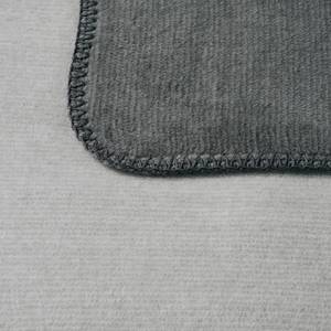 Plaid Duo Cotton Melange textielmix - Antracietkleurig/grijs