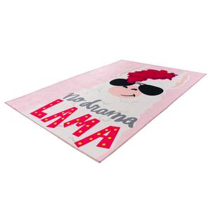 Kindervloerkleed My Torino Drama Lama I chenille - roze - 160 x 230 cm