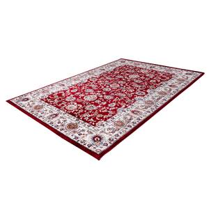 Laagpolig vloerkleed Isfahan II polyester - Rood - 80 x 150 cm